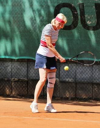 24.06.2017 Neu-Isenburg, RW Tennis-CLub Kampf um die Meisterschaft der Damen 60 Regionalliga TC RW Neu-Isenburg – TA SV Böblingen die Neu-Isenburgerin Brigitte Friedl (RW Neu-Isenburg)