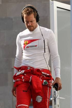 Azerbaijan Grand Prix, Baku 22 - 25 June 2017 24.06.2017 - Qualifying, Sebastian Vettel (GER) Scuderia Ferrari SF70H 