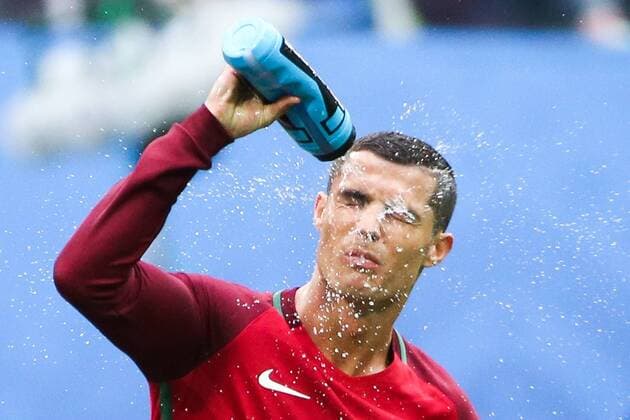 ST PETERSBURG, RUSSIA - JUNE 24, 2017: Portugalâ€™s Cristiano Ronaldo in their 2017 FIFA Confederations Cup Group A football match against New Zealand at Saint Petersburg Stadium (Krestovsky Stadium). Valery Sharifulin TASS  TS054991