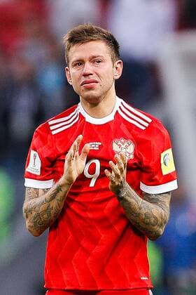 Mexico vs. Russia SAO PETERSBURGO, MO - 24.06.2017: MEXICO VS. RUSSIA - SMOLOV Fedor of Russia cries after defeat in during match between Mexico and Russia valid for the third round of the Confederations Cup 2017 on Saturday (24) held Arena Kazan in Kazan, Russia. (Photo: Marcelo Machado de Melo Fotoarena) x1343594x  MarceloxMachadoxdexMelo