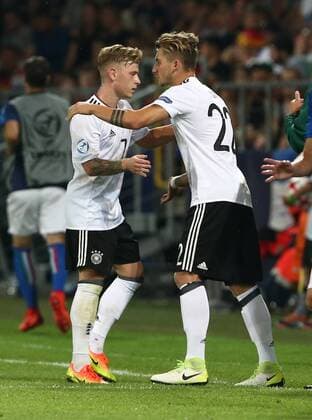 Einwechselung Maximilian Philipp, Auswechselung Max Meyer Fußball Fussball U21 U 21 EM Europameisterschaft Länderspiel Saison 2016 2017 24.06.2017 DFB Nationalmannschaft GER BRDeutschland vs. Italien