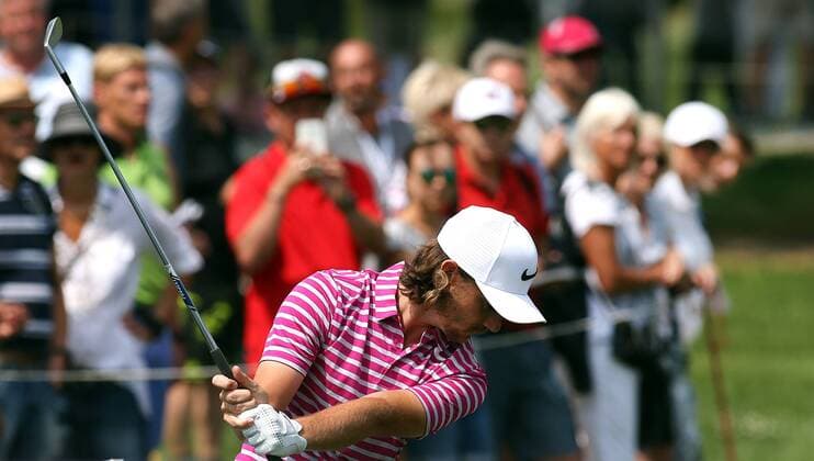 Eichenried, 24.06.2017, BMW International Open 2017, Golfclub München Eichenried, Round 3 Bild: Tommy Fleetwood BMW International Open 2017 Andreas Gora