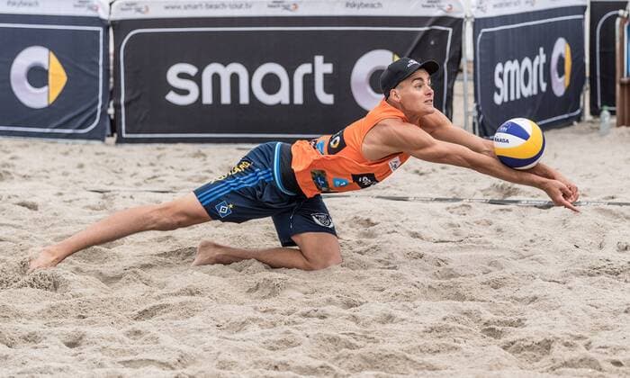 smart Beach Tour 2017 - Supercup Kuehlungsborn; Kuehlungsborn, 24.-25.06.2017 Max Betzien; smart Beach Tour 2017 - Supercup Kuehlungsborn am 24.06.2017. xPWx
