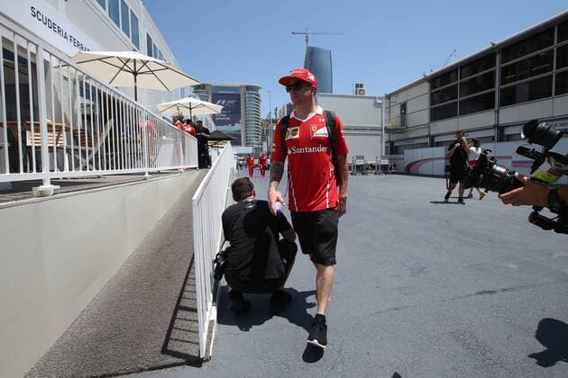 Motorsports: FIA Formula One World Championship WM Weltmeisterschaft 2017, Grand Prix of Europe, 7 Kimi Raikkonen (FIN, Scuderia Ferrari), Baku Azerbaijan xHOCHxZWEIx