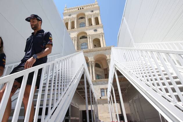 Motorsports: FIA Formula One World Championship WM Weltmeisterschaft 2017, Grand Prix of Europe, 3 Daniel Ricciardo (AUS, Red Bull Racing), Baku Azerbaijan xHOCHxZWEIx
