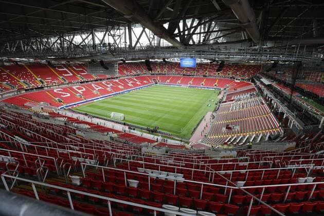 Chile vs Australia SOCHI, SC - 25.06.2017: CHILE VS AUSTRALIA - Spartak Stadium (Otkrytie Arena) before the match between Chile and Australia valid for the third round of the Confederations Cup 2017 on Sunday (25) in Moscow, Russia. (Photo: Rodolfo Buhrer La Imagem Fotoarena) x1344051x  RodolfoxBuhrer