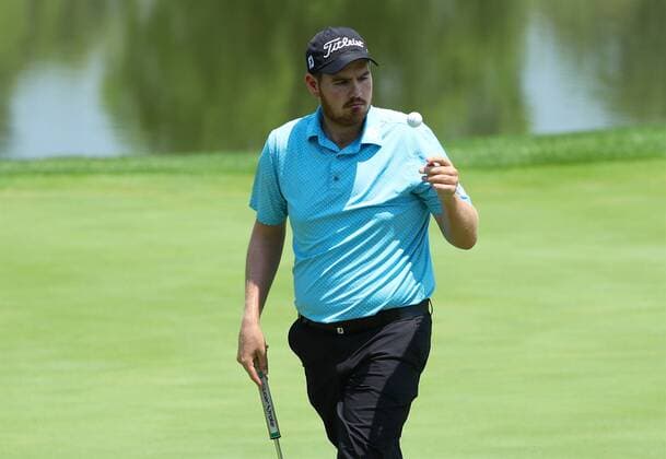 Deyen Lawson of Australia reacts in the final round of the 2017 Fragrant Hills International Beijing Open golf tournament in Beijing, China, 25 June 2017. Australian golfer Bryden Macpherson ranked the top on the China Tour Order of Merit this week when the second event of the newly formed circuit s 2017 season gets underway in Beijing. The Tour recently cut ties with the PGA Golf Herren TOUR and is now run by the China Golf Association with ties to both the European and Asian Tours. The Fragrant Hills International Beijing Open, which is the second stop on the China Tour, is set to welcome 141 players from 17 countries when it tees off from June 22-25. Bryden Macpherson titles Fragrant Hills International Beijing Open  20170625_32385