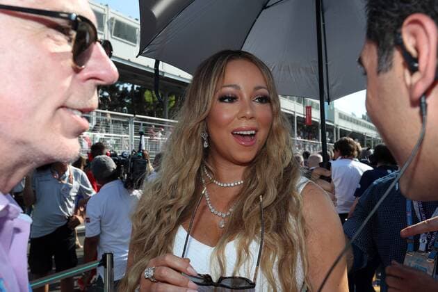 Azerbaijan Grand Prix, Baku 22 - 25 June 2017 25.06.2017 - Race, Mariah Carey (USA), Singer 