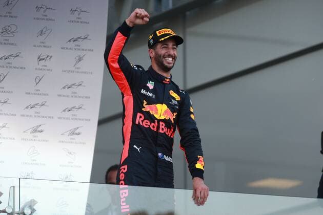 Motorsports: FIA Formula One World Championship WM Weltmeisterschaft 2017, Grand Prix of Europe, 3 Daniel Ricciardo (AUS, Red Bull Racing), Baku Azerbaijan xHOCHxZWEIx