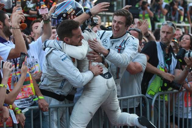 Motorsports: FIA Formula One World Championship WM Weltmeisterschaft 2017, Grand Prix of Europe, 18 Lance Stroll ( CAN, Williams Martini Racing) Baku Azerbaijan xHOCHxZWEIx