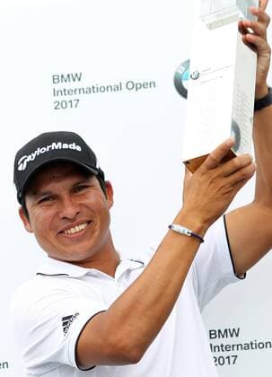 Eichenried, 25.06.2017, Siegerehrung BMW International Open 2017, Golfclub München Eichenried, Round 4 Bild: Andres Romero (ARG) gewinnt die BMW International Open 2017 mit 17 unter Par. Siegerehrung der BMW International Open 2017
