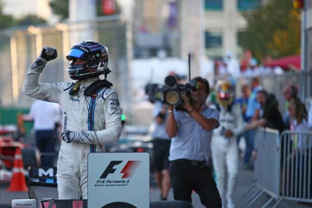 Azerbaijan Grand Prix, Baku 22 - 25 June 2017 25.06.2017 - Race, 3rd place Lance Stroll (CDN) Williams FW40 