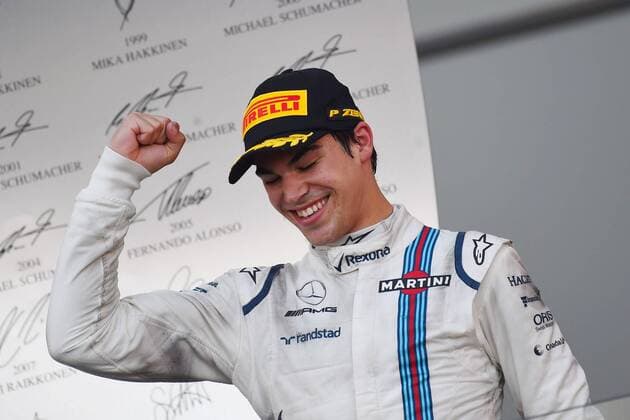 Bilder des Tages - SPORT Lance Stroll (Williams Martini Racing) jubelt, Grosser Preis von Aserbaidschan 2017, Rennen, Motorsport, Formel 1, 25.06.2017, Baku Copyright: xAndre Eibner-Pressefotox EP_JAE