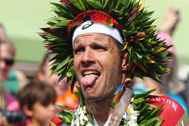 Oct. 10, 2015 - Kona, USA - 1st Jan FRODENO (GER) crossing the finish line of the 2015 GoPro Ironman World Championship WM Weltmeisterschaft in Kailua-Kona,HI on October 10, 2015 2015 IRONMAN WORLD CHAMPIONSHIP - ZUMAd116 20151010_zap_d116_016 Copyright: xThierryxDeketelaerex