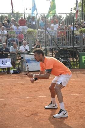 Milan, Maldini debuts tennis player in the circuit of the professional, double tournament of the Private Tennis Cup of the Harbor Club in the photo: Paolo Maldini  Copyright: xAlbertoxScarpinatox xIPAx xAlbertoxScarpinatox