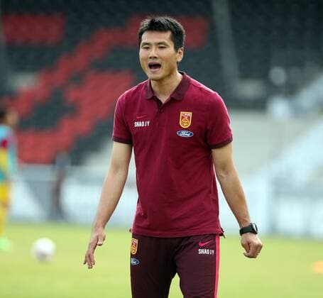 SG Sonnenhof Großaspach - China U20 Deutschland, Großaspach, 27.06.2017, Fussball, 3.Liga, Saison 2017 2018, Testspiel, SG Sonnenhof Großaspach - China U20: Shao Jiayi (Sportdirektor China U20).