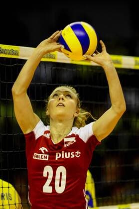 V?lei Feminino Brasil x Pol?nia BELO HORIZONTE, MG - 27.06.2017: VÔLEI FEMININO BRASIL X POLÔNIA - Poland& 3player dur during the friendly match of Women& 3Volleybaetbaetween Brazil and Poland at Mineirinho in Ben Belo Horizonte, MG, on night of Tuesday (27). (Pho(Photo: Mourão Panda Fotoarena) x1345731x  MourãoxPanda