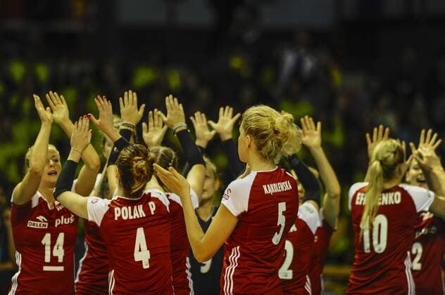 V?lei Feminino Brasil x Pol?nia BELO HORIZONTE, MG - 27.06.2017: VÔLEI FEMININO BRASIL X POLÔNIA - Poland& 3players dus during the friendly match of Women& Volleyballball between Brazil and Poland ineirinho in Bin Belo Horizonte, MG, on the night of Tuesday (27). (Photo: Mourão Panda Fotoarena) x1345748x  MourãoxPanda