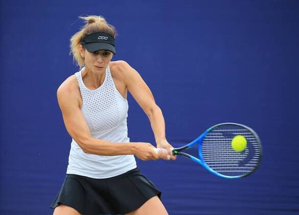 TENNIS - WTA Tennis Damen AEGON International 2017 EASTBOURNE,ENGLAND,28.JUN.17 - TENNIS - WTA Tour, AEGON International. Image shows Zwetana Pironkowa (BUL). GEPAxpictures xAlanxGrieves