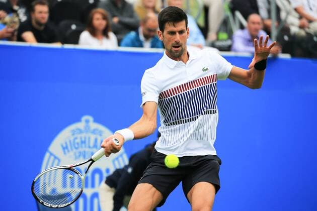 TENNIS - ATP Tennis Herren AEGON International 2017 EASTBOURNE,ENGLAND,28.JUN.17 - TENNIS - ATP World Tour, AEGON International. Image shows Novak Djokovic (SRB). GEPAxpictures xAlanxGrieves