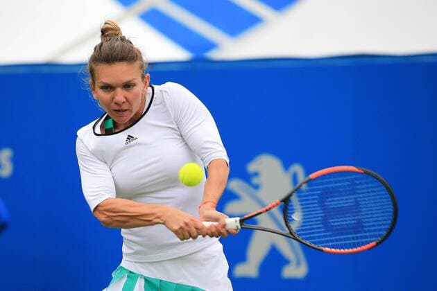 TENNIS - WTA Tennis Damen AEGON International 2017 EASTBOURNE,ENGLAND,28.JUN.17 - TENNIS - WTA Tour, AEGON International. Image shows Simona Halep (ROU). GEPAxpictures xAlanxGrieves