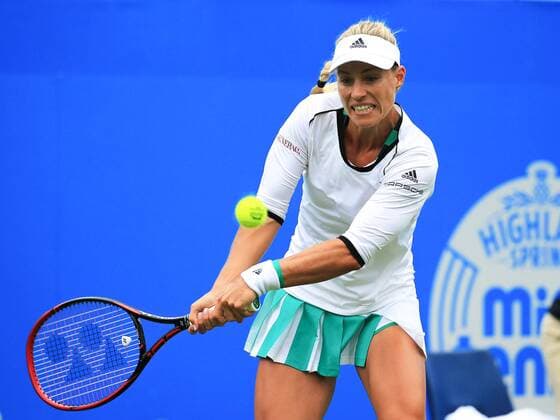 TENNIS - WTA Tennis Damen AEGON International 2017 EASTBOURNE,ENGLAND,28.JUN.17 - TENNIS - WTA Tour, AEGON International. Image shows Angelique Kerber (GER). GEPAxpictures xAlanxGrieves