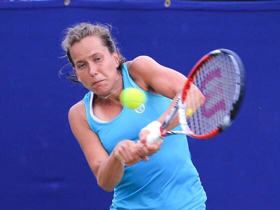 TENNIS - WTA Tennis Damen AEGON International 2017 EASTBOURNE,ENGLAND,28.JUN.17 - TENNIS - WTA Tour, AEGON International. Image shows Barbora Strycova (CZE). GEPAxpictures xAlanxGrieves