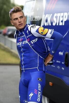 Bilder des Tages - SPORT KITTEL Marcel (GER) Rider of Quick-Step Floors Cycling team during a team reconnaissance of the stage 1 of the 104th edition of the 2017 Tour de France cycling race on June 29, 2017 in Dusseldorf, Germany, 29 06 2017 CYCLISME : Tour de France 2017 - J -2 - Entrainement - Dusseldorf - 29 06 2017 Photonews Panoramic 