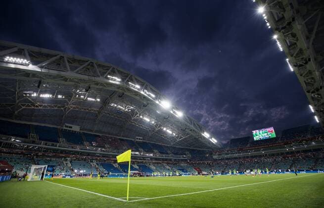 Germany vs Mexico SOCHI, SC - 29.06.2017: GERMANY VS MEXICO - Fisht Stadium& 3internal oal overview before the match between Germany and Mexico is valid for the 2017 Confederations Cup semi-final on Thursday (29th) held at the Olympic Stadium in Fisht (Sochi Olympic), Russia (Photo: Marcelo Machado de Melo Fotoarena) x1347206x  MarceloxMachadoxdexMelo