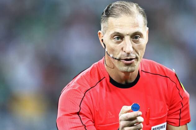 Germany vs Mexico SOCHI, SC - 29.06.2017: GERMANY VS MEXICO - Referee Nestor Pitana (ARG) during a match between Germany and Mexico valid for the semifinals of the 2017 FIFA Confederations Cup on Thursday (29th) held at the Sochi Olympic Stadium in Sochi, Russia. (Photo: Heuler Andrey DiaEsportivo Fotoarena) x1347247x  HeulerxAndrey