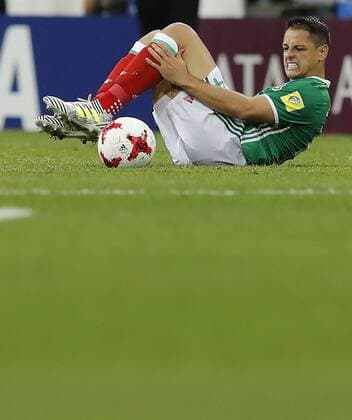 Bilder des Tages - SPORT Germany vs Mexico SOCHI, SC - 29.06.2017: GERMANY VS MEXICO - HERNANDEZ Javier of Mexico during a match between Germany and Mexico valid for the semifinals of the Confederations Cup 2017, this Thursday (29), held at the Sochi Olympic Stadium in Sochi, Russia. (Photo: Rodolfo Buhrer La Imagem Fotoarena) x1347261x  RodolfoxBuhrer