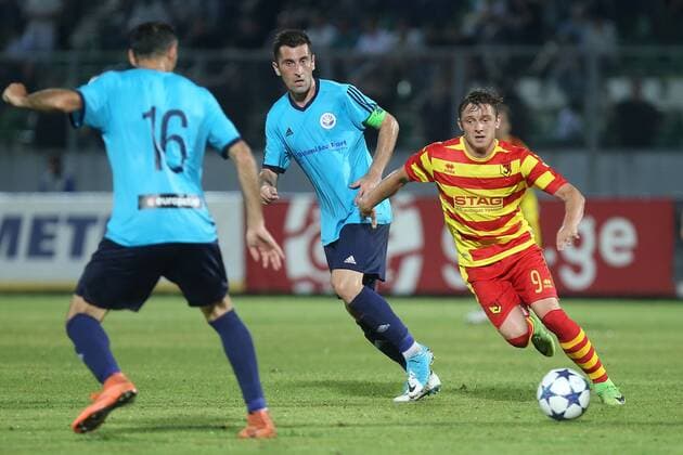 29.06.2017 KUTAISI, GRUZJA (GEORGIA) PILKA NOZNA (FOOTBALL), LIGA EUROPY UEFA 2017 2018 (EUROPEAN UEFA LEAGUE 2017 2018) , 1 RUNDA KWALIFIKACJI (FIRST QUALIFICATION ROUND) MECZ (GAME) DINAMO BATUMI - JAGIELLONIA BIALYSTOK NZ Arvydas Novikovas FOTO KAMIL SWIRYDOWICZ CYFRASPORT NEWSPIX.PL --- Newspix.pl  20170629CSKS0028