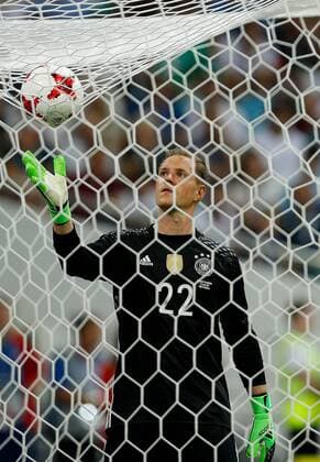 Germany vs Mexico SOCHI, SC - 29.06.2017: GERMANY VS MEXICO - TER STEGEN Marc-Andre of Germany during a match between Germany and Mexico valid for the semifinals of the 2017 Confederations Cup on Thursday (29th), held at the Olympic Stadium in Sochi, Russia (Photo: Marcelo Machado de Melo Fotoarena) x1347436x  MarceloxMachadoxdexMelo
