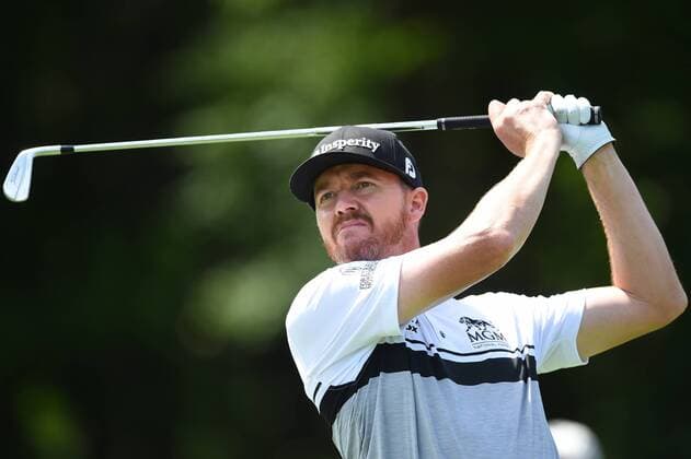 JUN 29, 2017 - Jimmy Walker (USA) tees off at the third hole during the opening round at the 2017 Quicken Loans National at the Tournament Players Club in Potomac MD. PGA Golf Herren 2017: Quicken Loans National JUN 29 - ZUMAcjm_ 20170629_zaf_cjm_016 Copyright: xJohnxMiddlebrookx