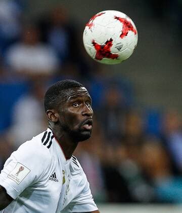 Germany vs Chile KAZAN, RT - 29.06.2017: GERMANY VS CHILE - RUEDIGER Antonio da Germany during a match between Germany and Chile valid for the second round of the 2017 Confederations Cup, held this Thursday (22) held at the Kazan Arena in Kazan, Russia. (Photo: Marcelo Machado de Melo Fotoarena) x1347519x  MarceloxMachadoxdexMelo
