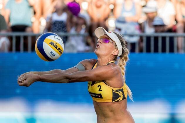 FIVB World Tour - swatch MAJOR SERIES - Porec Major; 29.06.2017 Margareta Kozuch (GER); FIVB World Tour - swatch MAJOR SERIES - Porec Major am 29.06.2017,Porec (Kroatien). xPWx