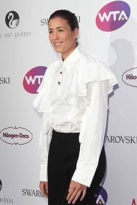 WTA Tennis Damen Pre-Wimbledon Party 2017 London, UK. Garbine Muguruza at WTA Pre-Wimbledon Party at Kensington Roof Gardens,London on June 29th 2017. LMK73-J477-300617 