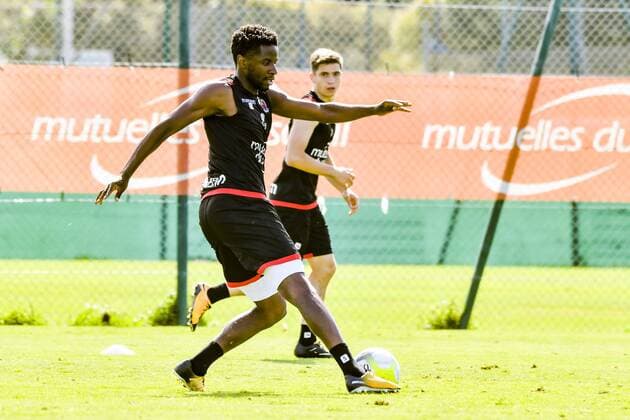 Adrien Tameze (OGC Nice) FOOTBALL : Reprise de l entrainement de l OGC Nice - 30 06 2017 NorbertScanella Panoramic 
