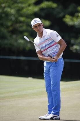 POTOMAC, MD - JUNE 30: Rickie Fowler during the second round of the Quicken Loans National on June 30, 2017 at TPC Potomac at Avenel Farm in Potomac, MD.(Photo by Justin Cooper Icon Sportswire) GOLF: JUN 30 PGA Golf Herren - Quicken Loans National - Second Round Icon170630033 EDITORIAL USE ONLY