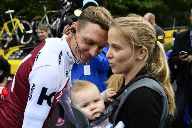 Bilder des Tages - SPORT German Tony Martin of Team Katusha Alpecin pictured at the start of the first stage of the 104rth edition of the Tour de France cycling race, a 14km individual time trial, Saturday 01 July 2017 in Dusseldorf, Germany. This year s Tour de France takes place from July first to July 23rd. DIRKxWAEM  x05123902x
