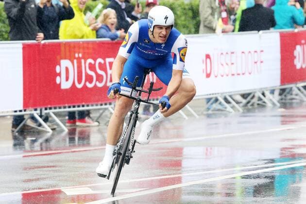 9. Platz beim Zeitfahren: Marcel Kittel (GER) Team Quick-Step Floors - BEL , Tour de France, Le Tour de France 2017, Cycling, 104. Tour de France 2017, Grand Depart Duesseldorf, 1.07.-23.07.2017, Duesseldorf, Germany, Einzelzeitfahren, time trial, Prolog, TDF2017 -