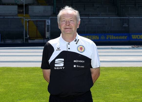 Betreuer Berthold Schliwa (Eintracht Braunschweig)