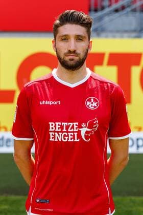 Brandon Borrello (1.FC Kaiserslautern), Fussball, GER, 2.Liga, Portraettermin 2017 2018, 1. FC Kaiserslautern, Kaiserslautern Copyright: xNeis Eibner-Pressefotox EP_ANS