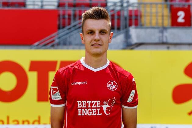 Gino Fechner(1.FC Kaiserslautern), Fussball, GER, 2.Liga, Portraettermin 2017 2018, 1. FC Kaiserslautern, Kaiserslautern Copyright: xNeis Eibner-Pressefotox EP_ANS