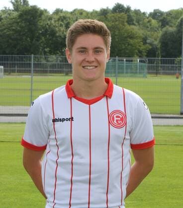 Regionalliga West, Saison 2017 2018, Fototermin Fortuna Düsseldorf U 23. - Tim Galleski ( Fortuna Düsseldorf U 23 ) Portrait