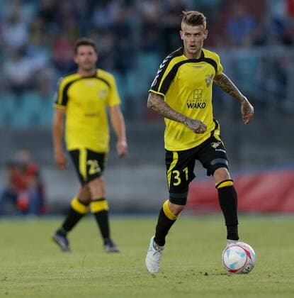Sebastien Thill (Niederkorn 31) Freisteller, Einzelbild, Aktion, Ganzkörper 04.07.2017 Fussball Europa League Qualifikation, 1. Runde, Saison 2017-2018 04.07.2017 LUX, ELQ, FC Progres Niederkorn (LUX) - Glasgow Rangers FC (SCO) Stade Josy Barthel, Luxemburg 
