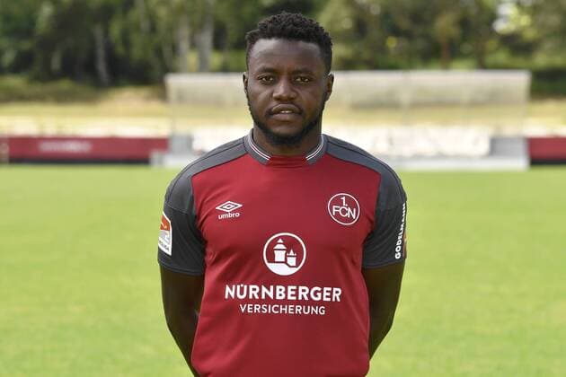 03.07.2017 - 1. FC Nürnberg FCN Club - 2. Fußball Bundesliga BL - Saison 2017 2018 - Fototermin Porträttermin Portraittermin - - Edgar Salli (7, 1. FC Nürnberg FCN ) Einzelbild Einzelfoto Portrait Porträt Kopfbild