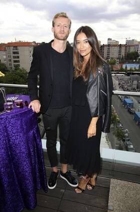 Andre Schürrle mit Freundin Anna Sharypova beim Thomas Sabo Press Cocktail auf der Berlin Fashion Week Spring Summer 2018 im China Club. Berlin, 05.07.2017 Foto:xS.xGabschx xFuturexImage