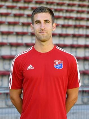 Alexander Winkler (Unterhaching, 4) Einzelbild, Aktion, Action, Porträt, Portrait, Fußball, GER, 3.Liga, Porträttermin 2017 2018, SpVgg Unterhaching, xslx