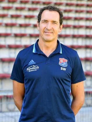 Torwarttrainer Wolfgang Kellner (Unterhaching) Einzelbild, Aktion, Action, Porträt, Portrait, Fußball, GER, 3.Liga, Porträttermin 2017 2018, SpVgg Unterhaching, xslx